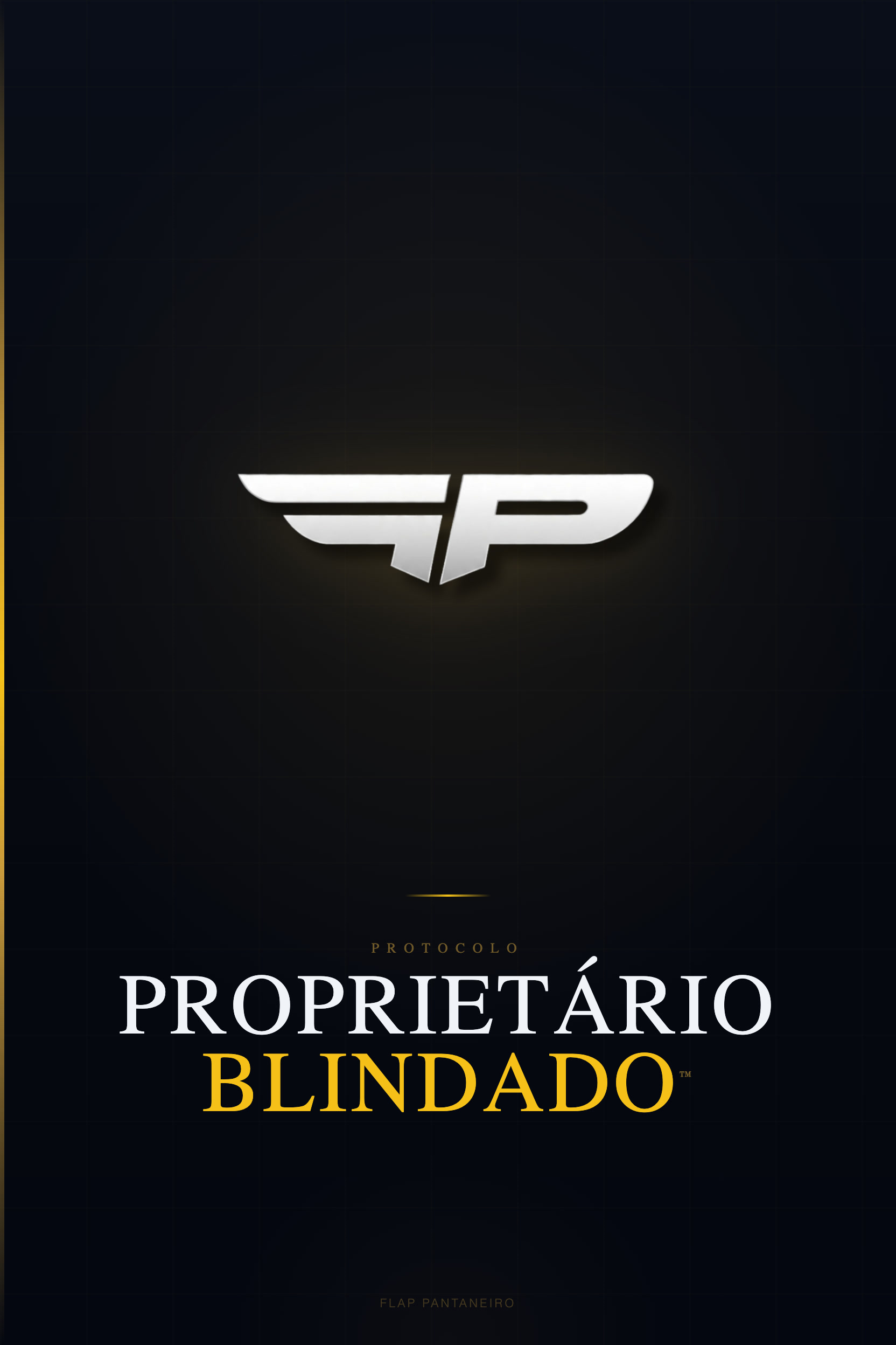 Capa do Protocolo Proprietário Blindado da Flap Pantaneiro.